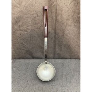Vintage Stainless Steel Stanhome Soup ladle Bakelite handle MCM